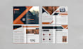 design modern bifold or trifold brochure in 6hrs