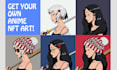 create unique anime nft art collection