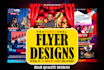 design you an attractive flyer and posters
