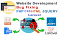 be your frontend and backend web engineer, mvc laravel engr