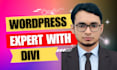 be your wordpress expert with divi and divi builder