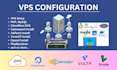 setup and configure vps server with nginx apache SSL cpanel and email
