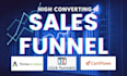 build converting sales funnel with click funnel, thrive architect, cartflows