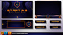 design an animated stream overlay for kick, twitch, youtube