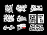 design elegant your typography text dj band music company