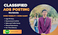 do classified ad posting worldwide