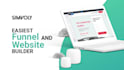 create responsive simvoly website and funnel