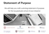 help you craft a powerful personal statement for top grad schools