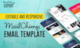 design editable and responsive mailchimp newsletter template