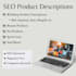 write or rewrite selling SEO product descriptions