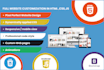 create creative responsive website html css js bootstrap