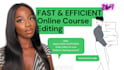 edit your online elearning course video fast