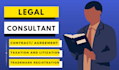 draft legal contracts, agreements, and other legal documents