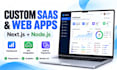 build a full stack web application using next js and node js