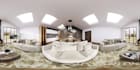 create 3d and rendering 360 view panorama for interior