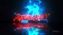 do make cyberpunk neon light metallic glow logo reveal intro animation video