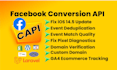 fix facebook conversion API and ga4 ecommerce tracking with GTM