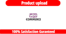upload product or add products to woocommerce