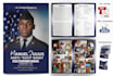 design obituary, eulogy, funeral program for printing