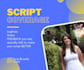 write coverage and script notes