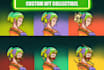 do unique nft art collection with japanese art style