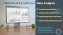 help you with statistical and predictive data analysis