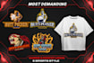 do premium t shirt designs for a print on demand clothing