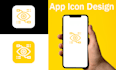 design mobile app icon and splash screen professionally