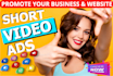 create product video promo or short video ads