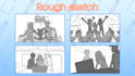 draw your storyboard for shortfilms, book, tvc