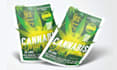 create a cannabis or cbd flyer design