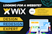 design or redesign wix website