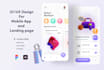 Design clean, minimal ui design for your mobile app and website by Ui ...