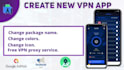 make vpn app with admob and facebook bidding ads