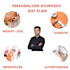 create personalized ayurvedic diet plan for weight loss