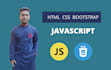 write html, css, javascript code for your frontend