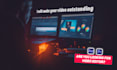 do professional video editing for youtube, ig, tiktok, etc