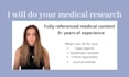 do your medical research