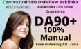 da90 plus whitehat manual dofollow backlinks