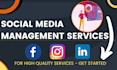 provide social media management services for your business