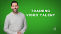 be the talent and studio for your training video