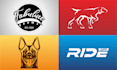 design professional business logo with copyrights