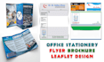 design a professional flyer or brochure for your business