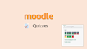 create quizzes in moodle lms