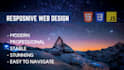 make perfect responsive website using javascript, HTML, CSS