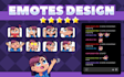 draw custom emotes for social networks