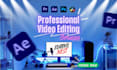 do professional video editing quickly and high quality