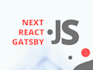 build a react js, next js or gatsby js website for you