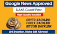 publish da55 crypto guest post, forex guest post, bitcoin,