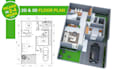 make 2d floor plan, 3d floor plan rendering
